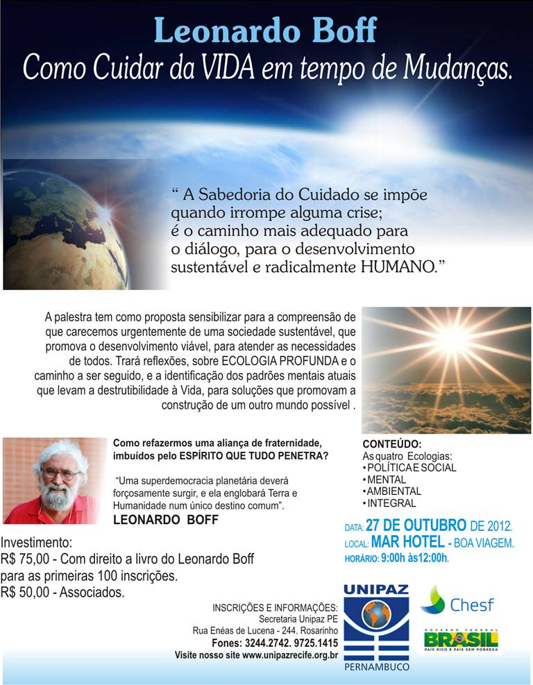 Como cuidar da vida em tempo de mudanças